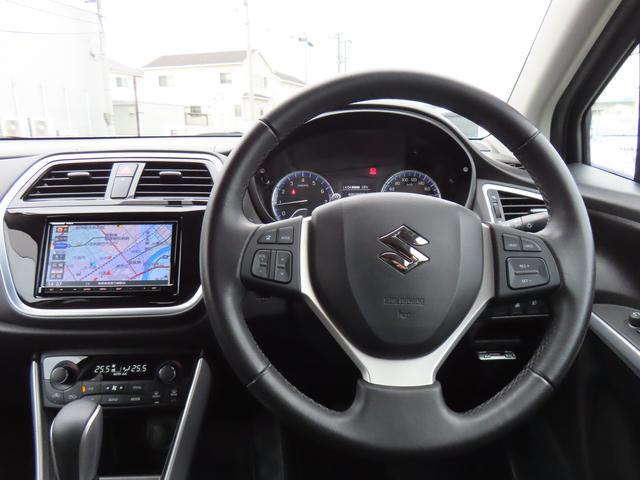 ＳＸ４ Ｓクロスベースグレードフルタイム４ＷＤ　６ＡＴ　１６００ｃｃ　運転席・助手席エアバッグ　ナビ　バックモニター　ＥＴＣ車載器　プッシュスタート　オートエアコン　シートヒーター　クルーズコントロール（福島県）の中古車