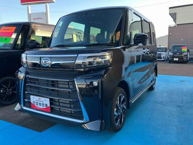 タントカスタムX スマートアシスト搭載4WD CVT 660cc 両側電動スライドドア 衝突被害軽減ブレーキ 横滑り防止装置 ABS アイドリングストップ プッシュボタンスタート オートエアコン ベンチシート(福島県)の中古車