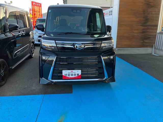 タントカスタムX スマートアシスト搭載4WD CVT 660cc 両側電動スライドドア 衝突被害軽減ブレーキ 横滑り防止装置 ABS アイドリングストップ プッシュボタンスタート オートエアコン ベンチシート(福島県)の中古車