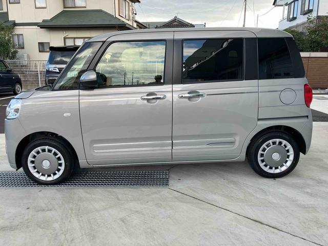 ムーヴキャンバスセオリーＧ２ＷＤ　ＣＶＴ　６６０ｃｃ　両側電動スライドドア　衝突被害軽減ブレーキ　横滑り防止装置　ＡＢＳ　アイドリングストップ　プッシュボタンスタート　ホットカップホルダー　前席シートヒーター（福島県）の中古車