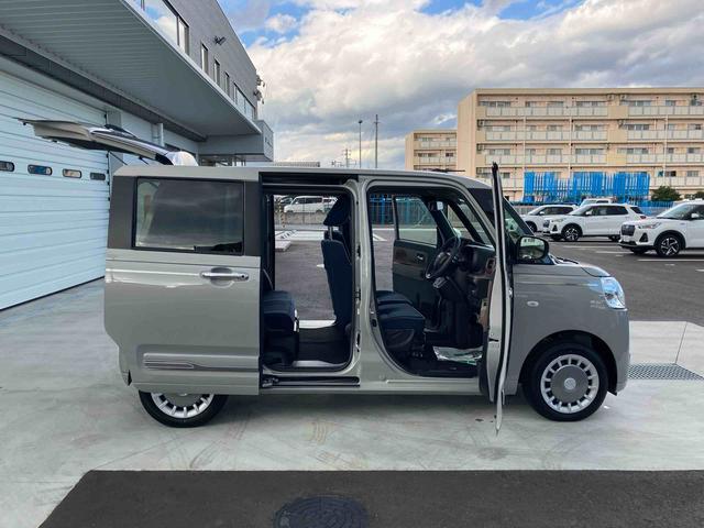 ムーヴキャンバスセオリーＧ２ＷＤ　ＣＶＴ　６６０ｃｃ　両側電動スライドドア　衝突被害軽減ブレーキ　横滑り防止装置　ＡＢＳ　アイドリングストップ　プッシュボタンスタート　ホットカップホルダー　前席シートヒーター（福島県）の中古車