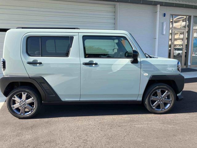 タフトＧターボ　ダーククロムベンチャー２ＷＤ　ＣＶＴ　６６０ｃｃ　ナビ　ドライブレコーダー　全方位モニター　シートヒーター　衝突被害軽減ブレーキ　横滑り防止装置　ＡＢＳ　アイドリングストップ　プッシュボタンスタート　スカイフィールトップ（福島県）の中古車