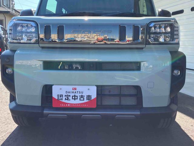 タフトＧターボ　ダーククロムベンチャー２ＷＤ　ＣＶＴ　６６０ｃｃ　ナビ　ドライブレコーダー　全方位モニター　シートヒーター　衝突被害軽減ブレーキ　横滑り防止装置　ＡＢＳ　アイドリングストップ　プッシュボタンスタート　スカイフィールトップ（福島県）の中古車