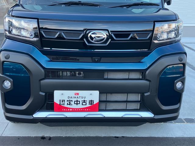 タントファンクロスターボ４ＷＤ　ＣＶＴ　６６０ｃｃ　両側電動スライドドア　衝突被害軽減ブレーキ　横滑り防止装置　ＡＢＳ　アイドリングストップ　プッシュボタンスタート　前席シートヒーター　ベンチシート　オートエアコン（福島県）の中古車