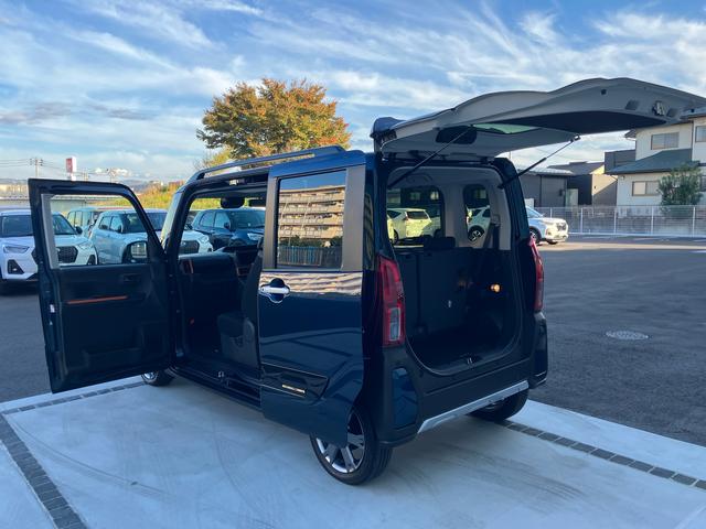 タントファンクロスターボ４ＷＤ　ＣＶＴ　６６０ｃｃ　両側電動スライドドア　衝突被害軽減ブレーキ　横滑り防止装置　ＡＢＳ　アイドリングストップ　プッシュボタンスタート　前席シートヒーター　ベンチシート　オートエアコン（福島県）の中古車