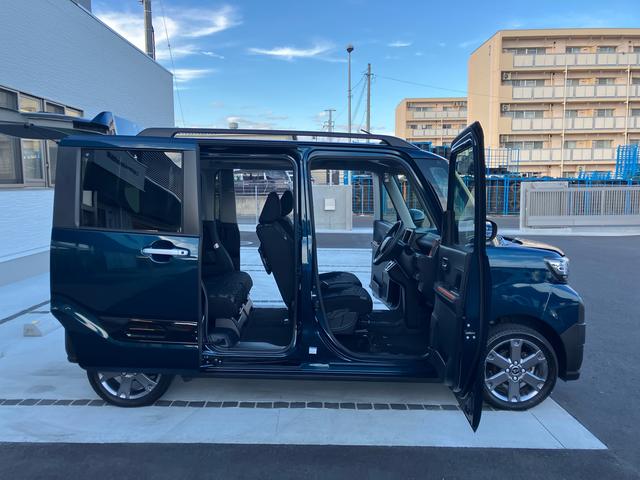 タントファンクロスターボ４ＷＤ　ＣＶＴ　６６０ｃｃ　両側電動スライドドア　衝突被害軽減ブレーキ　横滑り防止装置　ＡＢＳ　アイドリングストップ　プッシュボタンスタート　前席シートヒーター　ベンチシート　オートエアコン（福島県）の中古車