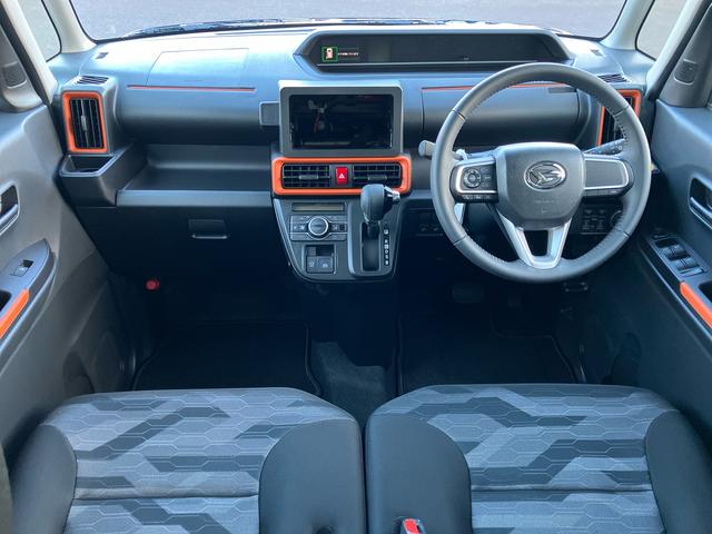 タントファンクロスターボ４ＷＤ　ＣＶＴ　６６０ｃｃ　両側電動スライドドア　衝突被害軽減ブレーキ　横滑り防止装置　ＡＢＳ　アイドリングストップ　プッシュボタンスタート　前席シートヒーター　ベンチシート　オートエアコン（福島県）の中古車