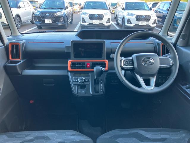 タントファンクロスターボ４ＷＤ　ＣＶＴ　６６０ｃｃ　両側電動スライドドア　衝突被害軽減ブレーキ　横滑り防止装置　ＡＢＳ　アイドリングストップ　プッシュボタンスタート　前席シートヒーター　ベンチシート　オートエアコン（福島県）の中古車