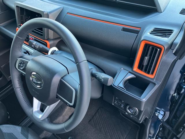 タントファンクロスターボ４ＷＤ　ＣＶＴ　６６０ｃｃ　両側電動スライドドア　衝突被害軽減ブレーキ　横滑り防止装置　ＡＢＳ　アイドリングストップ　プッシュボタンスタート　前席シートヒーター　ベンチシート　オートエアコン（福島県）の中古車