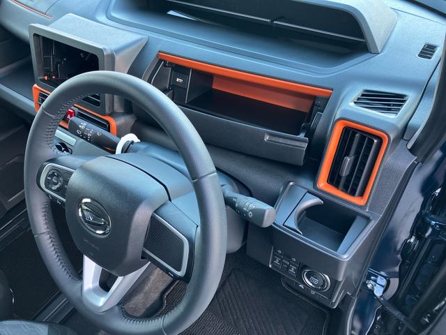 タントファンクロスターボ４ＷＤ　ＣＶＴ　６６０ｃｃ　両側電動スライドドア　衝突被害軽減ブレーキ　横滑り防止装置　ＡＢＳ　アイドリングストップ　プッシュボタンスタート　前席シートヒーター　ベンチシート　オートエアコン（福島県）の中古車