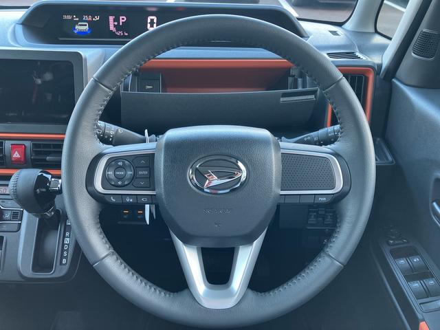 タントファンクロスターボ４ＷＤ　ＣＶＴ　６６０ｃｃ　両側電動スライドドア　衝突被害軽減ブレーキ　横滑り防止装置　ＡＢＳ　アイドリングストップ　プッシュボタンスタート　前席シートヒーター　ベンチシート　オートエアコン（福島県）の中古車