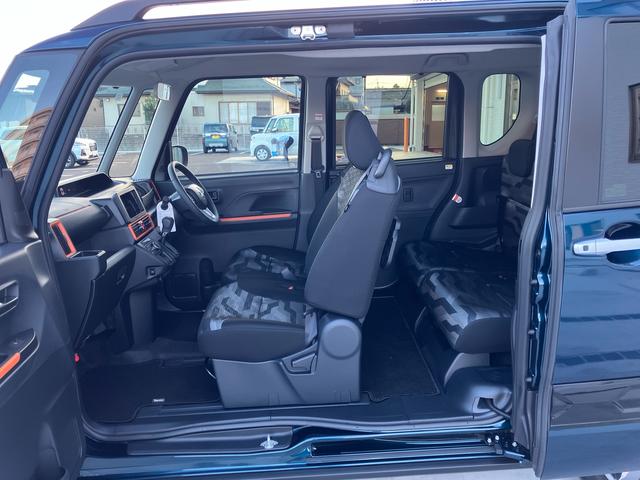 タントファンクロスターボ４ＷＤ　ＣＶＴ　６６０ｃｃ　両側電動スライドドア　衝突被害軽減ブレーキ　横滑り防止装置　ＡＢＳ　アイドリングストップ　プッシュボタンスタート　前席シートヒーター　ベンチシート　オートエアコン（福島県）の中古車