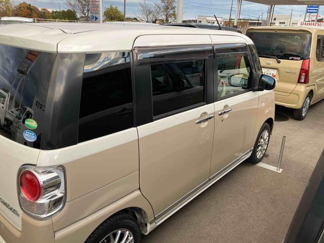 ムーヴキャンバスＧメイクアップＶＳ　ＳＡIII　両側電動スライドドア２ＷＤ　ＣＶＴ　６６０ｃｃ　ナビ　ＥＴＣ車載器　全方位モニター　ドライブレコーダー　衝突被害軽減ブレーキ　横滑り防止装置　ＡＢＳ　アイドリングストップ　プッシュボタンスタート　両側電動スライドドア（福島県）の中古車