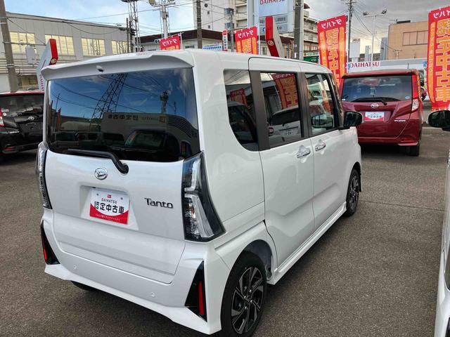 タントカスタムX スマートアシスト搭載2WD CVT 660cc 両側電動スライドドア オートライト 衝突被害軽減ブレーキ 横滑り防止装置 ABS アイドリングストップ プッシュボタンスタート 両側電動スライドドア オートエアコン(福島県)の中古車