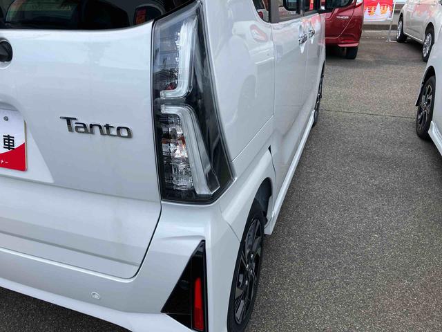 タントカスタムX スマートアシスト搭載2WD CVT 660cc 両側電動スライドドア オートライト 衝突被害軽減ブレーキ 横滑り防止装置 ABS アイドリングストップ プッシュボタンスタート 両側電動スライドドア オートエアコン(福島県)の中古車