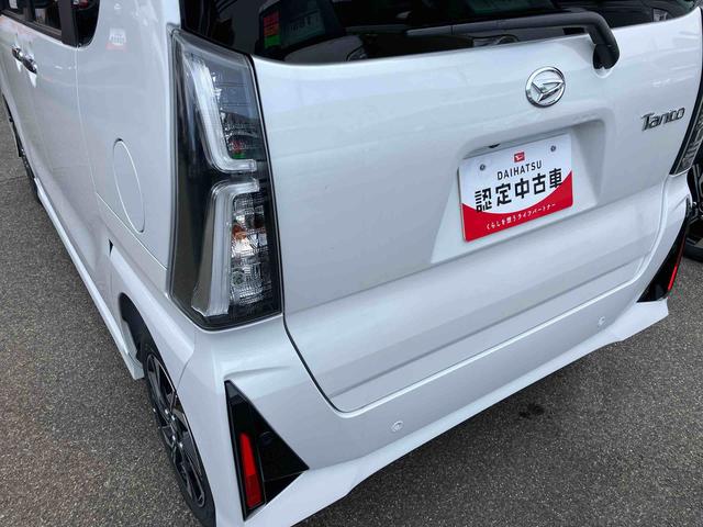 タントカスタムX スマートアシスト搭載2WD CVT 660cc 両側電動スライドドア オートライト 衝突被害軽減ブレーキ 横滑り防止装置 ABS アイドリングストップ プッシュボタンスタート 両側電動スライドドア オートエアコン(福島県)の中古車