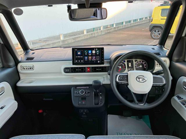 ムーヴキャンバスストライプスＧ２ＷＤ　ＣＶＴ　６６０ｃｃ　衝突被害軽減ブレーキ　横滑り防止装置　ＡＢＳ　アイドリングストップ　プッシュボタンスタート　両側電動スライドドア　ディスプレイオーディオ　バックモニター　シートヒーター（福島県）の中古車