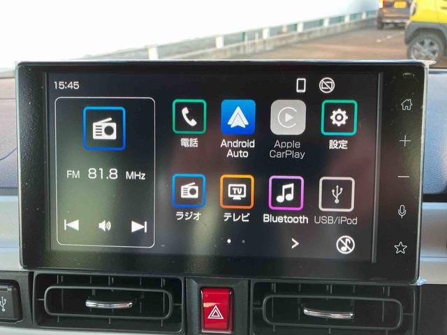 ムーヴキャンバスストライプスＧ２ＷＤ　ＣＶＴ　６６０ｃｃ　衝突被害軽減ブレーキ　横滑り防止装置　ＡＢＳ　アイドリングストップ　プッシュボタンスタート　両側電動スライドドア　ディスプレイオーディオ　バックモニター　シートヒーター（福島県）の中古車