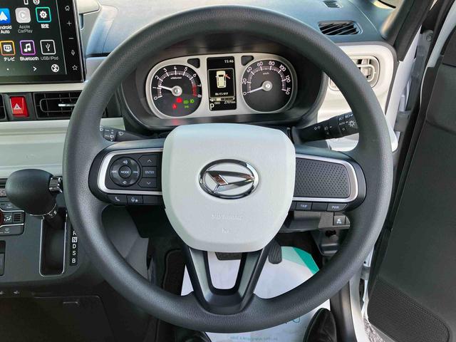 ムーヴキャンバスストライプスＧ２ＷＤ　ＣＶＴ　６６０ｃｃ　衝突被害軽減ブレーキ　横滑り防止装置　ＡＢＳ　アイドリングストップ　プッシュボタンスタート　両側電動スライドドア　ディスプレイオーディオ　バックモニター　シートヒーター（福島県）の中古車