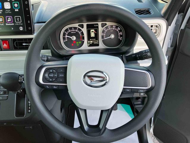 ムーヴキャンバスストライプスＧ２ＷＤ　ＣＶＴ　６６０ｃｃ　衝突被害軽減ブレーキ　横滑り防止装置　ＡＢＳ　アイドリングストップ　プッシュボタンスタート　両側電動スライドドア　ディスプレイオーディオ　バックモニター　シートヒーター（福島県）の中古車