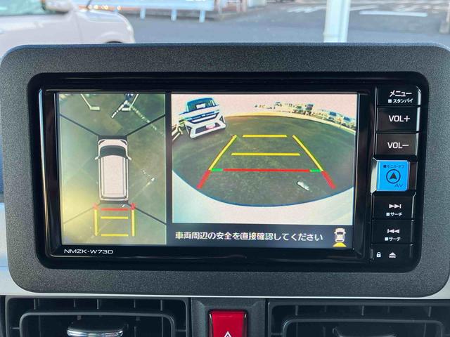 ムーヴキャンバスストライプスＧ２ＷＤ　ＣＶＴ　６６０ｃｃ　両側電動スライドドア　衝突被害軽減ブレーキ　横滑り防止装置　ＡＢＳ　アイドリングストップ　プッシュボタンスタート　ナビ　全方位モニター　シートヒーター　ドライブレコーダー（福島県）の中古車