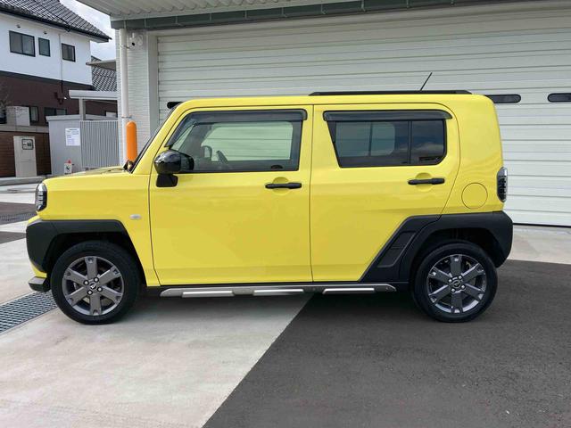 タフトGターボ4WD CVT 660cc ナビ ドライブレコーダー 全方位モニター クルーズコントロール 衝突被害軽減ブレーキ 横滑り防止装置 ABS アイドリングストップ プッシュボタンスタート ワンオーナー車(福島県)の中古車