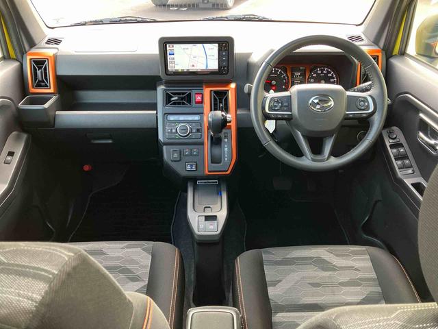 タフトGターボ4WD CVT 660cc ナビ ドライブレコーダー 全方位モニター クルーズコントロール 衝突被害軽減ブレーキ 横滑り防止装置 ABS アイドリングストップ プッシュボタンスタート ワンオーナー車(福島県)の中古車