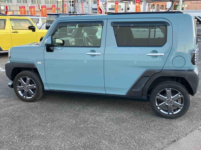 タフトGターボ 4WD ドラレコ付車660cc CVT スカイフィールトップ ナビ 全方位モニター ドライブレコーダー クルーズコントロール 衝突被害軽減ブレーキ 横滑り防止装置 ABS アイドリングストップ プッシュボタンスタート(福島県)の中古車