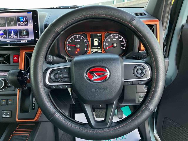 タフトGターボ 4WD ドラレコ付車660cc CVT スカイフィールトップ ナビ 全方位モニター ドライブレコーダー クルーズコントロール 衝突被害軽減ブレーキ 横滑り防止装置 ABS アイドリングストップ プッシュボタンスタート(福島県)の中古車