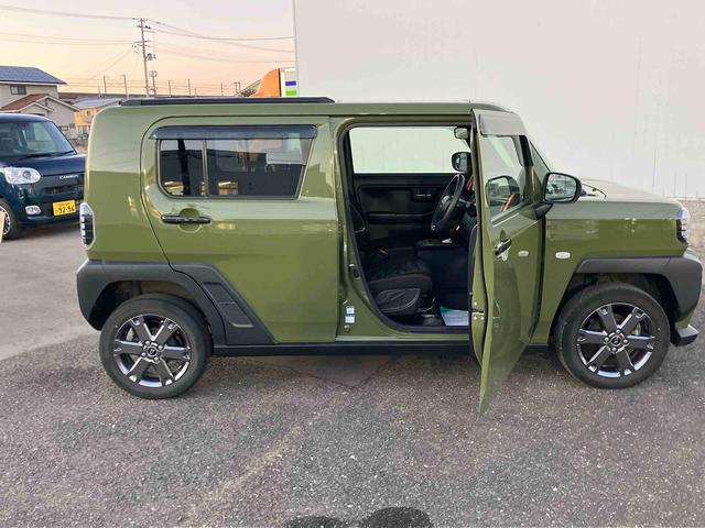 タフトＧターボ　４ＷＤ　ドラレコ・ＥＴＣ車載器付車６６０ｃｃ　４ＷＤ　ＣＶＴ　スカイフィールトップ　ナビ　全方位モニター　クルーズコントロール　衝突被害軽減ブレーキ　横滑り防止装置　ＡＢＳ　アイドリングストップ　プッシュボタンスタート　ワンオーナー車（福島県）の中古車