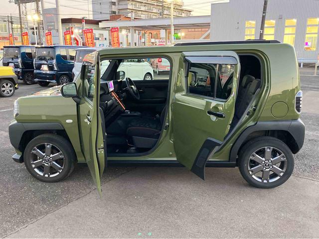 タフトＧターボ　４ＷＤ　ドラレコ・ＥＴＣ車載器付車６６０ｃｃ　４ＷＤ　ＣＶＴ　スカイフィールトップ　ナビ　全方位モニター　クルーズコントロール　衝突被害軽減ブレーキ　横滑り防止装置　ＡＢＳ　アイドリングストップ　プッシュボタンスタート　ワンオーナー車（福島県）の中古車