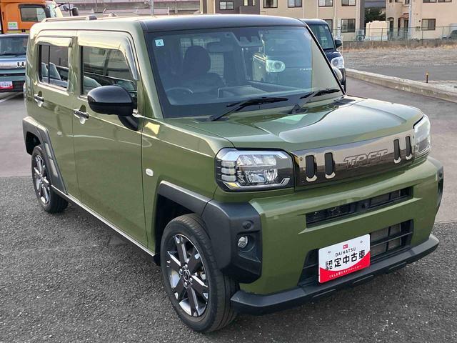 タフトＧターボ　４ＷＤ　ドラレコ・ＥＴＣ車載器付車６６０ｃｃ　４ＷＤ　ＣＶＴ　スカイフィールトップ　ナビ　全方位モニター　クルーズコントロール　衝突被害軽減ブレーキ　横滑り防止装置　ＡＢＳ　アイドリングストップ　プッシュボタンスタート　ワンオーナー車（福島県）の中古車