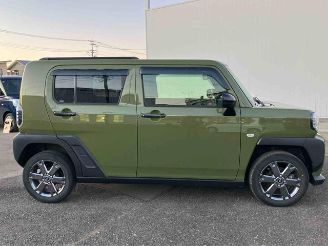 タフトＧターボ　４ＷＤ　ドラレコ・ＥＴＣ車載器付車６６０ｃｃ　４ＷＤ　ＣＶＴ　スカイフィールトップ　ナビ　全方位モニター　クルーズコントロール　衝突被害軽減ブレーキ　横滑り防止装置　ＡＢＳ　アイドリングストップ　プッシュボタンスタート　ワンオーナー車（福島県）の中古車