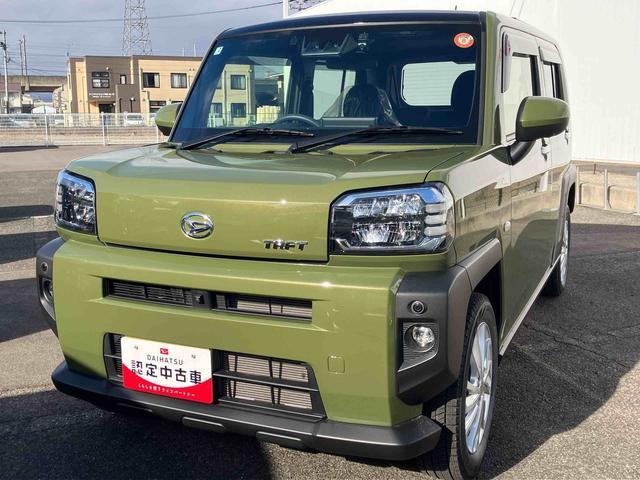 タフトＧターボ　ｅｃｏＩＤＬＥ非装着車４ＷＤ　ＣＶＴ　６６０ｃｃ　スカイフィールトップ　ドラレコ　衝突被害軽減ブレーキ　横滑り防止装置　ＡＢＳ　プッシュボタンスタート　全方位モニター　ディスプレイオーディオ　ＥＴＣ車載器（福島県）の中古車