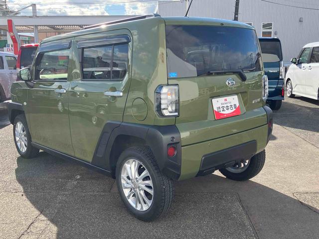 タフトＧターボ　ｅｃｏＩＤＬＥ非装着車４ＷＤ　ＣＶＴ　６６０ｃｃ　スカイフィールトップ　ドラレコ　衝突被害軽減ブレーキ　横滑り防止装置　ＡＢＳ　プッシュボタンスタート　全方位モニター　ディスプレイオーディオ　ＥＴＣ車載器（福島県）の中古車