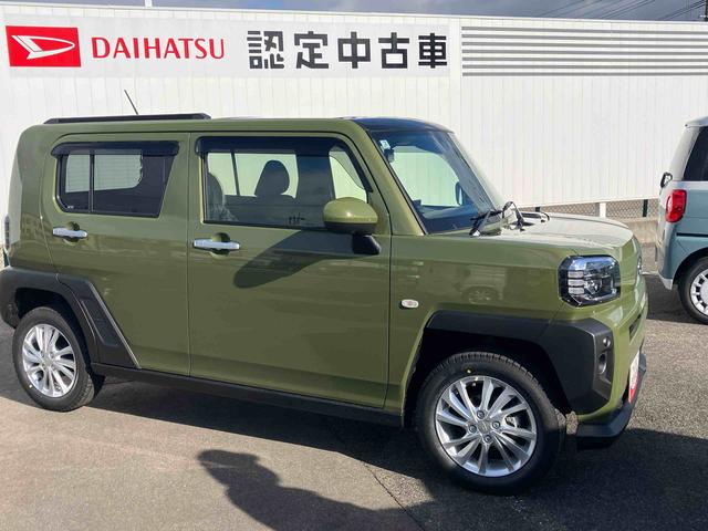 タフトＧターボ　ｅｃｏＩＤＬＥ非装着車４ＷＤ　ＣＶＴ　６６０ｃｃ　スカイフィールトップ　ドラレコ　衝突被害軽減ブレーキ　横滑り防止装置　ＡＢＳ　プッシュボタンスタート　全方位モニター　ディスプレイオーディオ　ＥＴＣ車載器（福島県）の中古車