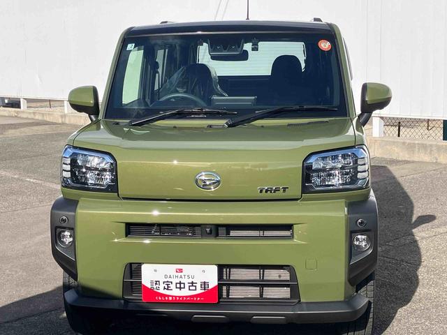 タフトＧターボ　ｅｃｏＩＤＬＥ非装着車４ＷＤ　ＣＶＴ　６６０ｃｃ　スカイフィールトップ　ドラレコ　衝突被害軽減ブレーキ　横滑り防止装置　ＡＢＳ　プッシュボタンスタート　全方位モニター　ディスプレイオーディオ　ＥＴＣ車載器（福島県）の中古車