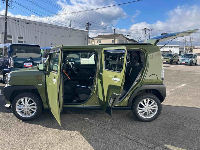 タフトＧターボ　ｅｃｏＩＤＬＥ非装着車４ＷＤ　ＣＶＴ　６６０ｃｃ　スカイフィールトップ　ドラレコ　衝突被害軽減ブレーキ　横滑り防止装置　ＡＢＳ　プッシュボタンスタート　全方位モニター　ディスプレイオーディオ　ＥＴＣ車載器（福島県）の中古車