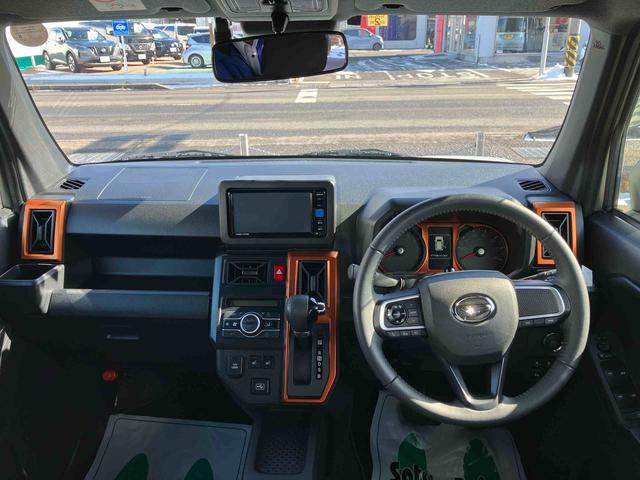 タフトＧ　ワンオーナー車　車検整備付２ＷＤ　ＣＶＴ　６６０ｃｃ　ナビ　全方位モニター　ドライブレコーダー　衝突被害軽減ブレーキ　横滑り防止装置　ＡＢＳ　アイドリングストップ　プッシュボタンスタート　前席シートヒーター　車検整備付（福島県）の中古車