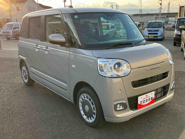 ムーヴキャンバスセオリーＧ２ＷＤ　ＣＶＴ　６６０ｃｃ　ナビ　全方位モニター　ドラレコ　前席シートヒーター　両側電動スライドドア　衝突被害軽減ブレーキ　横滑り防止装置　ＡＢＳ　アイドリングストップ　プッシュボタンスタート（福島県）の中古車