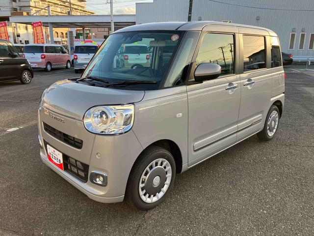 ムーヴキャンバスセオリーＧ２ＷＤ　ＣＶＴ　６６０ｃｃ　ナビ　全方位モニター　ドラレコ　前席シートヒーター　両側電動スライドドア　衝突被害軽減ブレーキ　横滑り防止装置　ＡＢＳ　アイドリングストップ　プッシュボタンスタート（福島県）の中古車