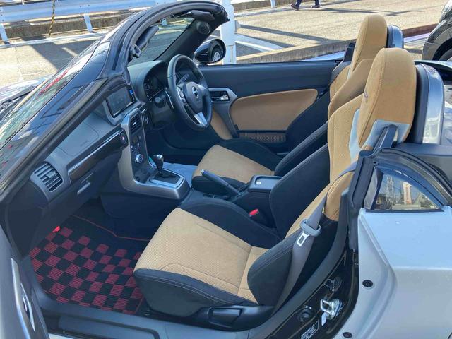 コペンローブ S2WD CVT 660cc 純正ナビ ターボ 電動開閉ルーフ パドルシフト アイドリングストップ プッシュボタンスタート ABS MOMOステアリング オートエアコン シートヒーター(福島県)の中古車