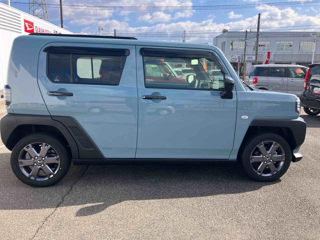 タフトGターボ クロムベンチャー ecoIDLE非装着車2WD CVT 660cc ナビ 全方位モニター ドライブレコーダー 衝突被害軽減ブレーキ 横滑り防止装置 ABS サイドエアバッグ アイドリングストップ プッシュボタンスタート(福島県)の中古車