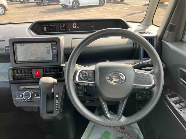 タントX 車検整備付2WD CVT 660cc ナビ 全方位モニター 衝突被害軽減ブレーキ 横滑り防止装置 ABS アイドリングストップ プッシュボタンスタート 両側スライドドア 車検整備付 ワンオーナー車(福島県)の中古車