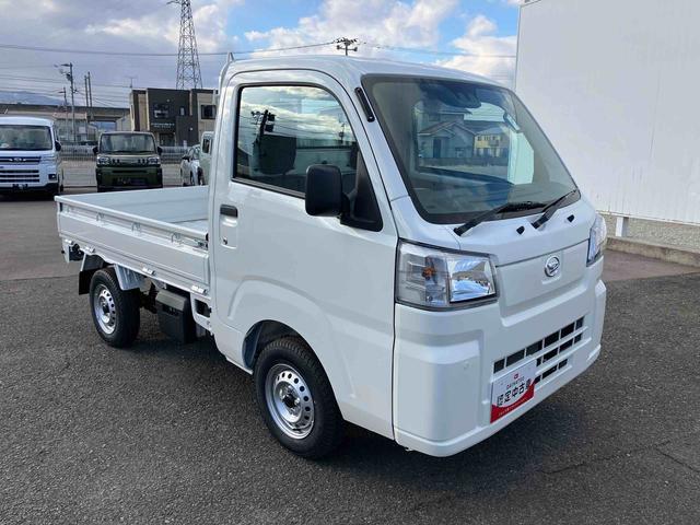ハイゼットトラックスタンダード　４ＷＤ　届出済未使用車４ＷＤ　　６６０ｃｃ　５速マニュアル　衝突被害軽減ブレーキ　横滑り防止装置　ＡＢＳ　アイドリングストップ　エアコン　パワーステアリング　届出済未使用車（福島県）の中古車