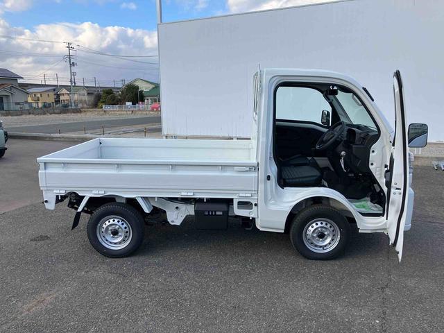 ハイゼットトラックスタンダード　４ＷＤ　届出済未使用車４ＷＤ　　６６０ｃｃ　５速マニュアル　衝突被害軽減ブレーキ　横滑り防止装置　ＡＢＳ　アイドリングストップ　エアコン　パワーステアリング　届出済未使用車（福島県）の中古車