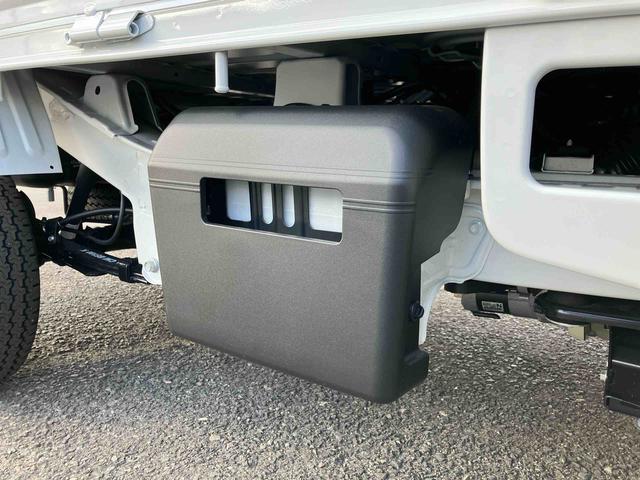 ハイゼットトラックスタンダード　４ＷＤ　届出済未使用車４ＷＤ　　６６０ｃｃ　５速マニュアル　衝突被害軽減ブレーキ　横滑り防止装置　ＡＢＳ　アイドリングストップ　エアコン　パワーステアリング　届出済未使用車（福島県）の中古車