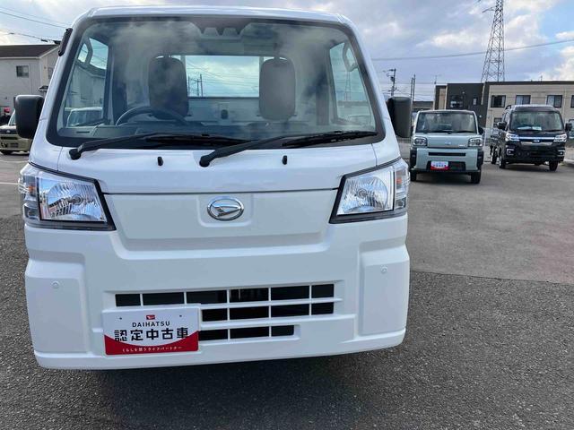 ハイゼットトラックスタンダード　４ＷＤ　届出済未使用車４ＷＤ　　６６０ｃｃ　５速マニュアル　衝突被害軽減ブレーキ　横滑り防止装置　ＡＢＳ　アイドリングストップ　エアコン　パワーステアリング　届出済未使用車（福島県）の中古車