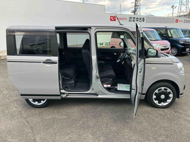 ムーヴキャンバスＧブラックアクセントＶＳ　ＳＡIII　車検整備付２ＷＤ　ＣＶＴ　６６０ｃｃ　ＥＴＣ車載器　両側電動スライドドア　衝突被害軽減ブレーキ　横滑り防止装置　ＡＢＳ　アイドリングストップ　プッシュボタンスタート　車検整備付　ワンオーナー車（福島県）の中古車