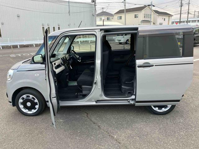 ムーヴキャンバスＧブラックアクセントＶＳ　ＳＡIII　車検整備付２ＷＤ　ＣＶＴ　６６０ｃｃ　ＥＴＣ車載器　両側電動スライドドア　衝突被害軽減ブレーキ　横滑り防止装置　ＡＢＳ　アイドリングストップ　プッシュボタンスタート　車検整備付　ワンオーナー車（福島県）の中古車